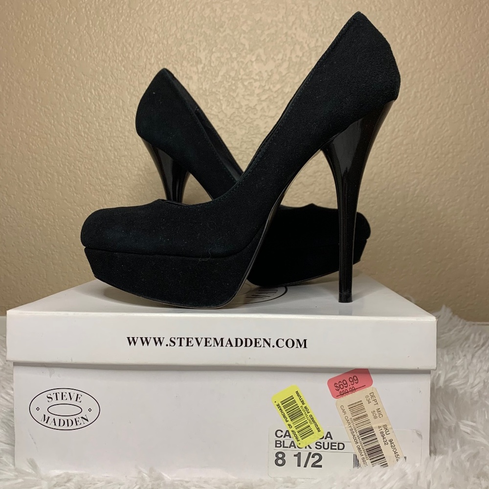 Steven Madden Suede Heels